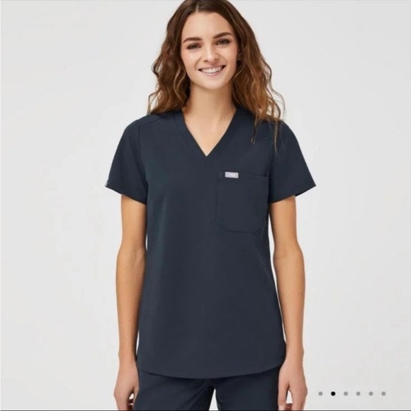 Figs dark harbor Catarina scrub top - Picture 1 of 2